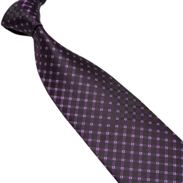 Glen Check Tie