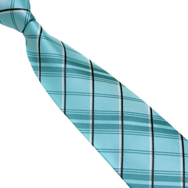 Davidson Plaid Tie