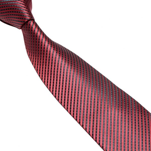 Lincoln Dotted-Stripe Tie